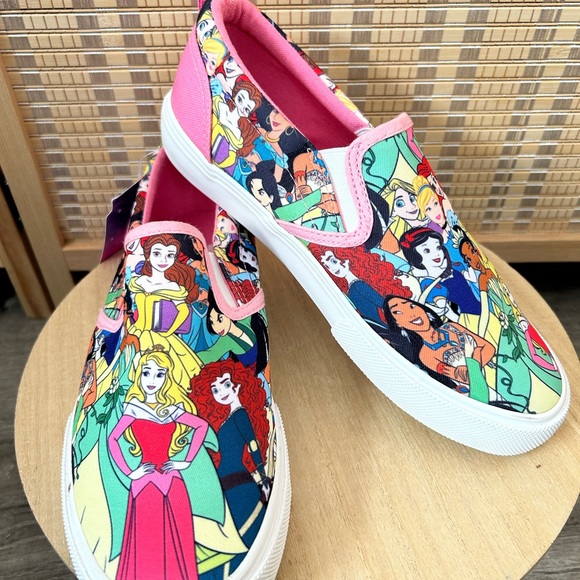 Disney Princess Ground Up Slip On Sneakers NWT - Picture 5 of 7